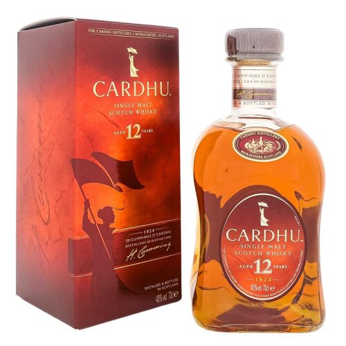 Cardhu 12 Years + Box 700ml 40% Vol.