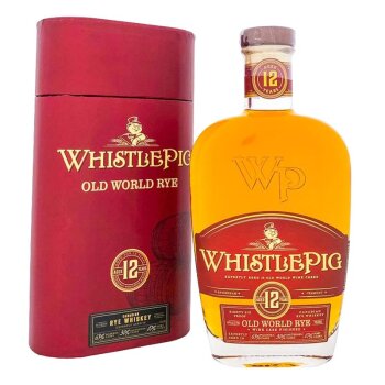 WhistlePig 12 Old World Rye + Box 700ml 43% Vol.