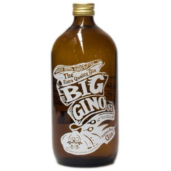 Big Gino Italian Dry Gin 1000ml 40% Vol.