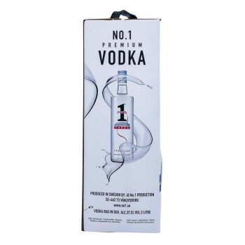 No.1 Premium Vodka Bag in Box 3000ml 37,5% Vol.