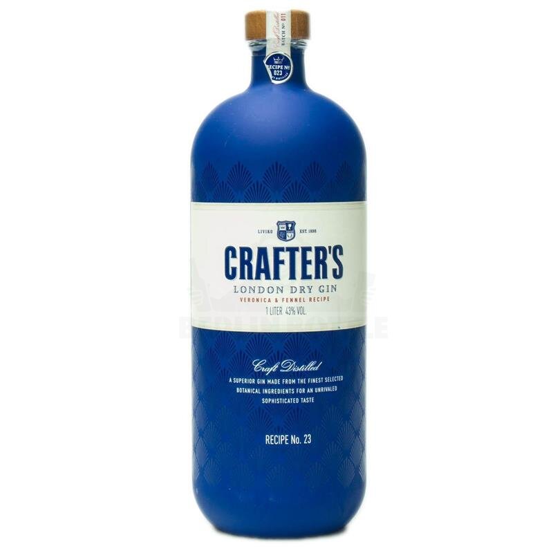 Crafters London Dry Gin 1000ml 43% Vol.