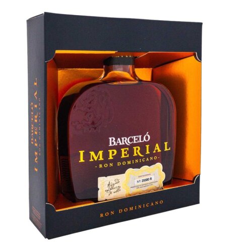 Barceló Imperial Ron Dominicano + Box 700ml 38% Vol.