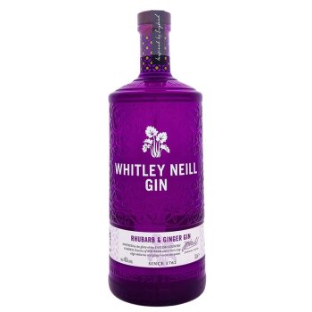 Whitley Neill Rhubarb & Ginger Gin 1000ml 43% Vol.
