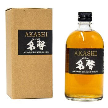 Akashi Meisei Blended Whisky + Box 500ml 40% Vol.