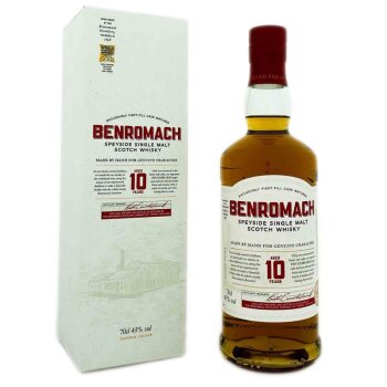 Benromach 10 YO + Box 700ml 43% Vol.