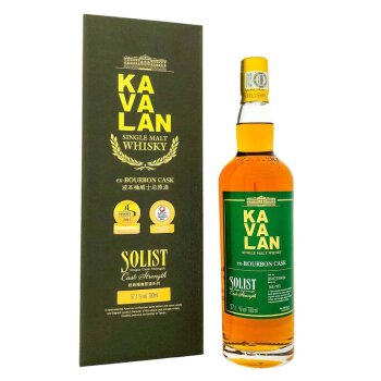 Kavalan Solist Ex-Bourbon + Box 700ml 58,6 % Vol.