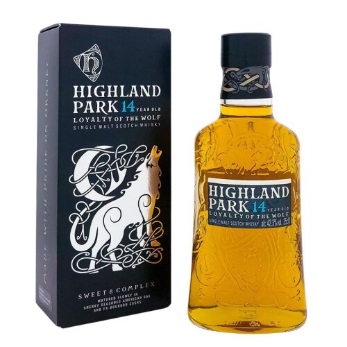 Highland Park 14 Years Loyalty of the Wolf + Box...