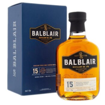 Balblair 15 Years + Box 700ml 46% Vol.