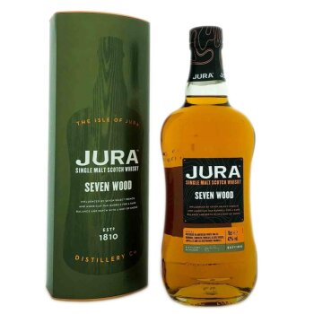 Jura Seven Wood Single Malt + Box 700ml 42% Vol.