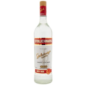 Stolichnaya Vodka 1000ml 40% Vol.