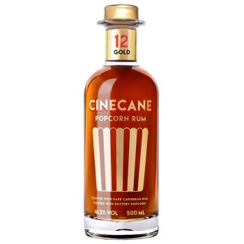 CINECANE Popcorn Rum Gold 500ml 41,2% Vol.