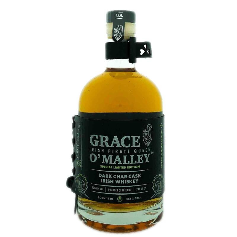 Grace O'Malley Dark Char Cask Whiskey 700ml 42% Vol.