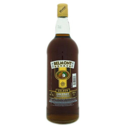 Belmont Estate Gold Coconut Rum 1000ml 40% Vol