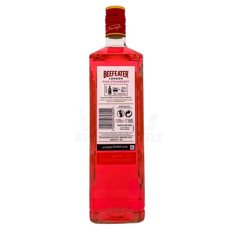 Beefeater Pink Gin 1000ml 37,5% Vol.