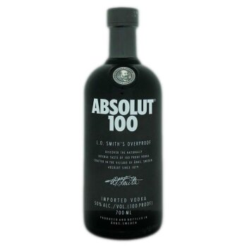 Absolut Vodka 100 Black 700ml 50% Vol.
