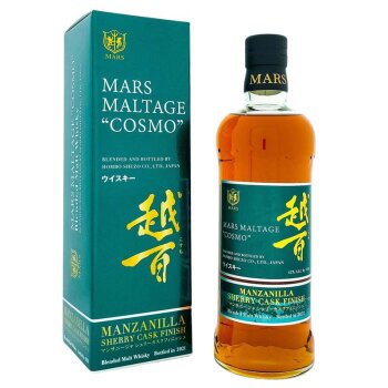 Mars Maltage Cosmo Manzanilla Sherry Cask + Box 700ml 42%...