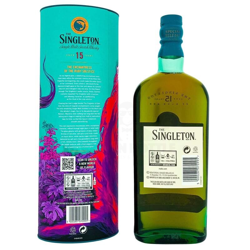 Singleton 15 Years Glen Ord The Enchantress of the Ruby Solstice - Special Release 2022 + Box 700ml 54,2% Vol.