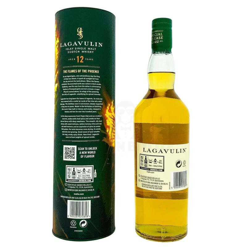 Lagavulin 12 Years The Flames of the Phoenix - Special Release 2022 + Box 700ml 57,3% Vol.