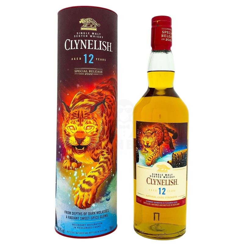 Clynelish 12 Years The Wildcats Golden Gaze - Special Release 2022 + Box 700ml 58,5% Vol.