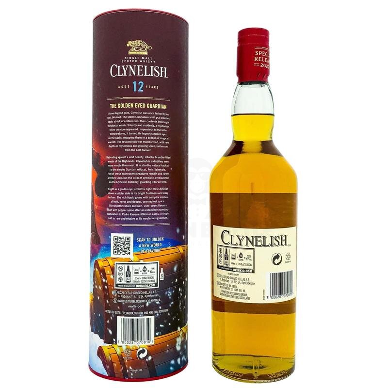 Clynelish 12 Years The Wildcats Golden Gaze - Special Release 2022 + Box 700ml 58,5% Vol.