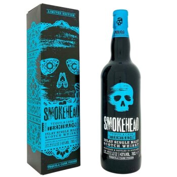 Smokehead Tequila Cask Terminado + Box 700ml 43% Vol