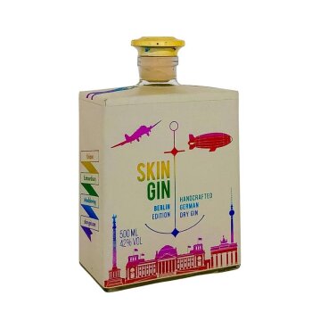 Skin Gin Berlin Edition weiss 500ml 42% Vol.