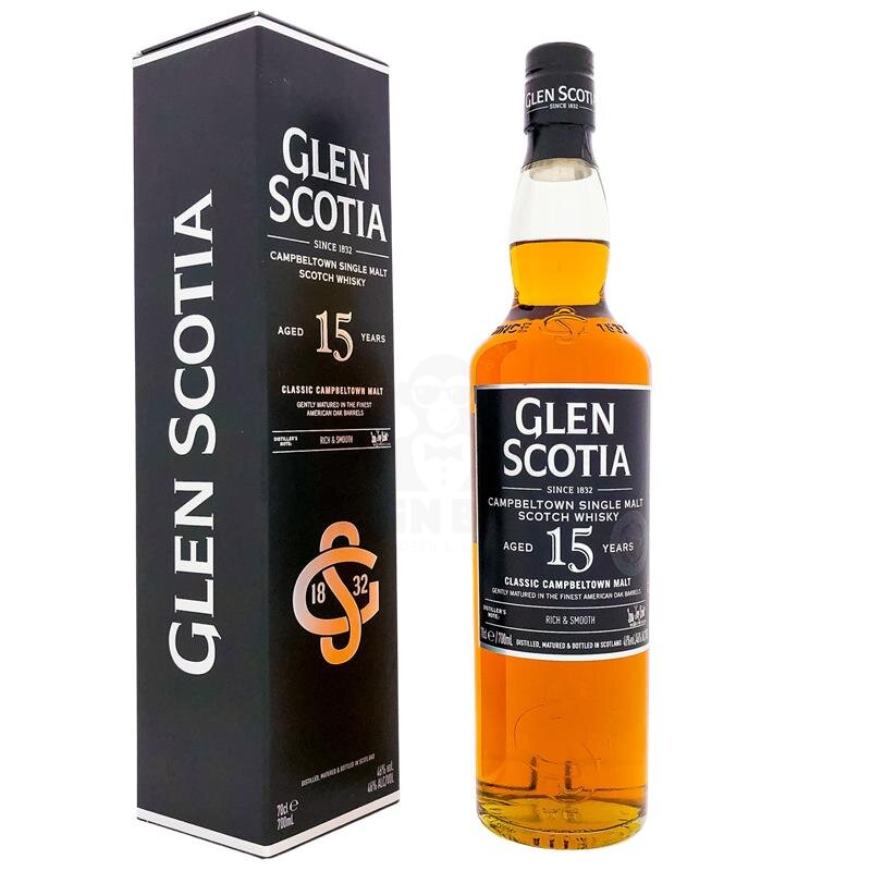 Glen Scotia 15 Years + Box 700ml 46% Vol.