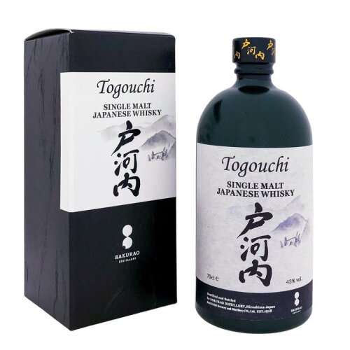 Togouchi Single Malt Sakurao + Box 700ml 43% Vol.