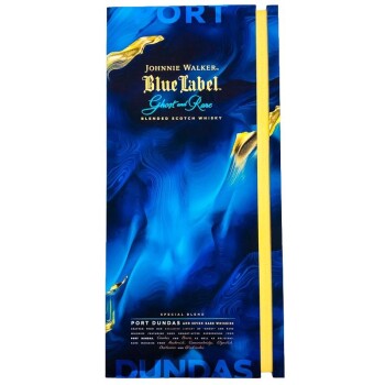 Johnnie Walker Blue Label Blue Ghost and Rare Port Dundas...