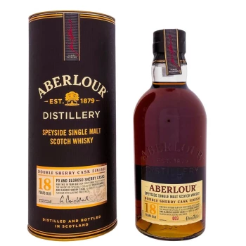 Aberlour Double Sherry Cask 18 Years + Box 700ml 43% Vol.