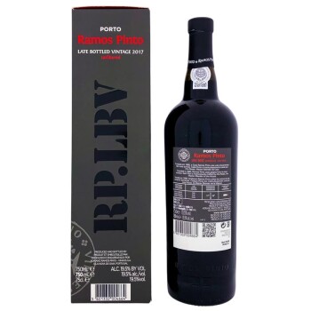 Ramos Pinto Late Bottled Vintage 2017 + Box 750ml 19,5 %...