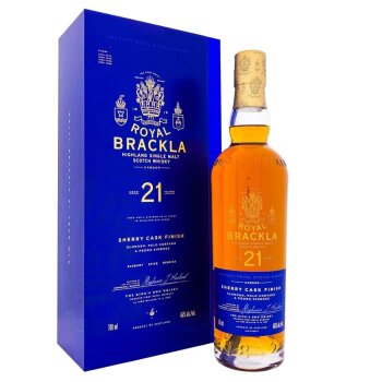 Royal Brackla 21 Years Sherry Cask +Box 700ml 46% Vol.