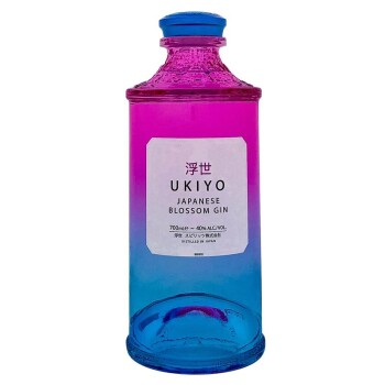 Ukiyo Japanese Blossom Gin 700ml 40% Vol.