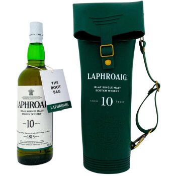 Laphroaig 10 Years Limited Edition Wellie Boot + Box 700ml 40% Vol.