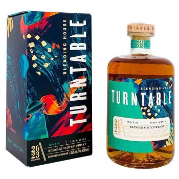 Turntable Blended Scotch Whisky Track 02: Firestarter 2023 Collection + Box 700ml 46% Vol.