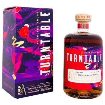 Turntable Blended Scotch Whisky Track 03: Purple Haze 2023 Collection + Box 700ml 46% Vol.