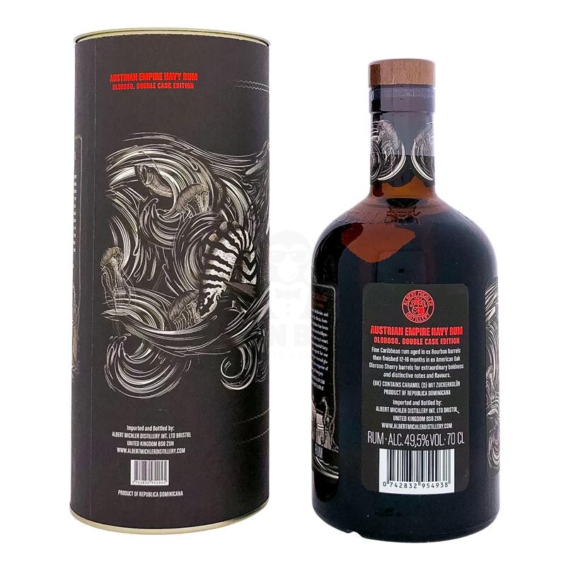 Austrian Empire Navy Rum Reserve Double Cask Oloroso + Box 700ml  49,5 % Vol.