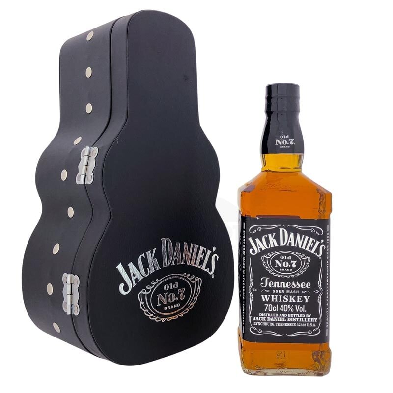 Jack Daniel's Gitarre Giftpack 700ml 40% Vol.