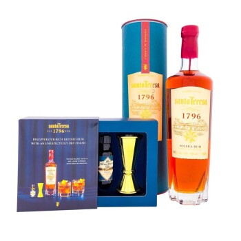 Santa Teresa 1796 Rum Old Fashioned Pack 700ml + 20ml 40%...