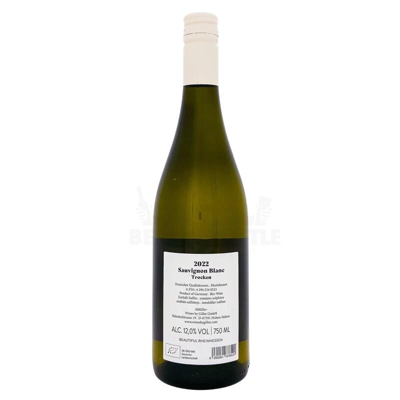 Sauvignon Blanc by Gillot 750ml 12% Vol.