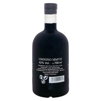 Gansloser Black Rum 700ml 42% Vol.