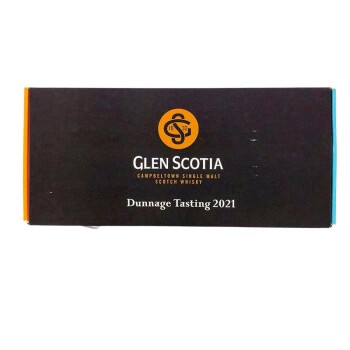 Glen Scotia Dunnage Tasting 2021 Box 5x25ml 46,0-60,5% Vol.
