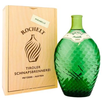 Rochelt Mirabelle in Holzbox 350ml 50% Vol.