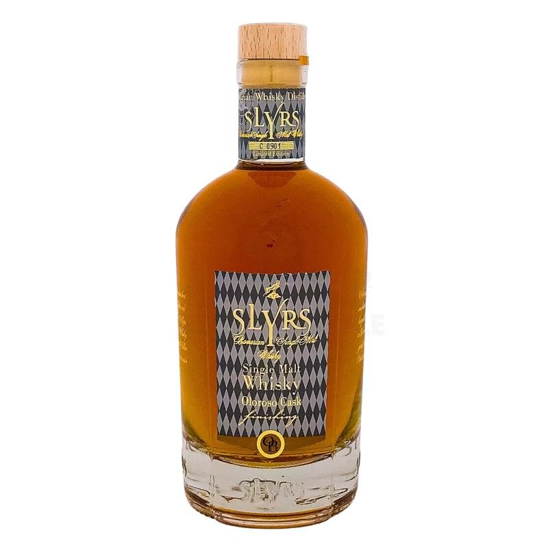 Slyrs Single Malt Whisky Oloroso Cask Finish 46%vol. 350ml 46% Vol.