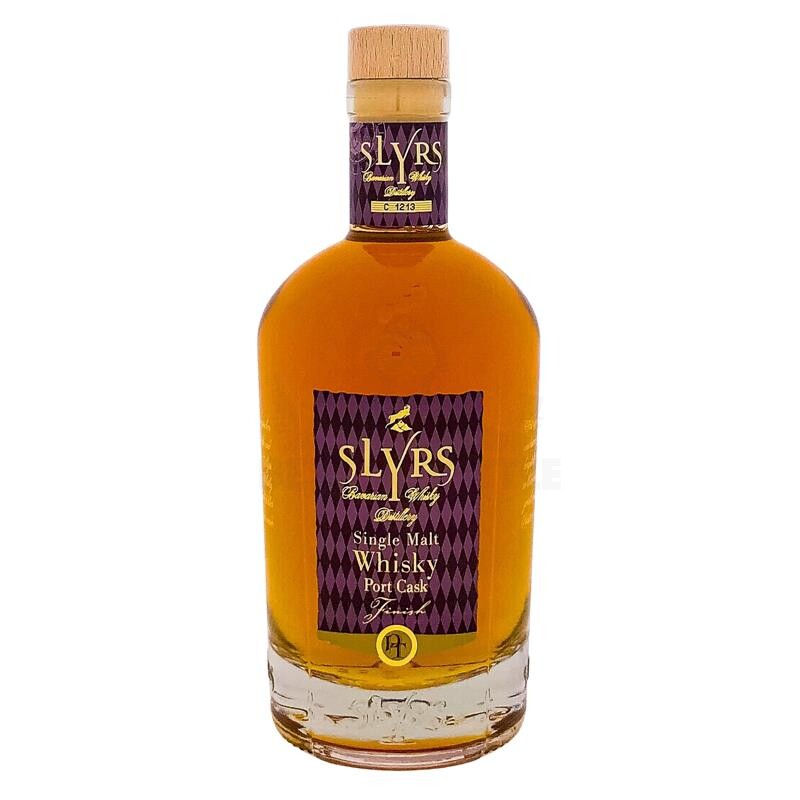 Slyrs Single Malt Whisky Port Cask Finish 46%vol. 350ml 46% Vol.