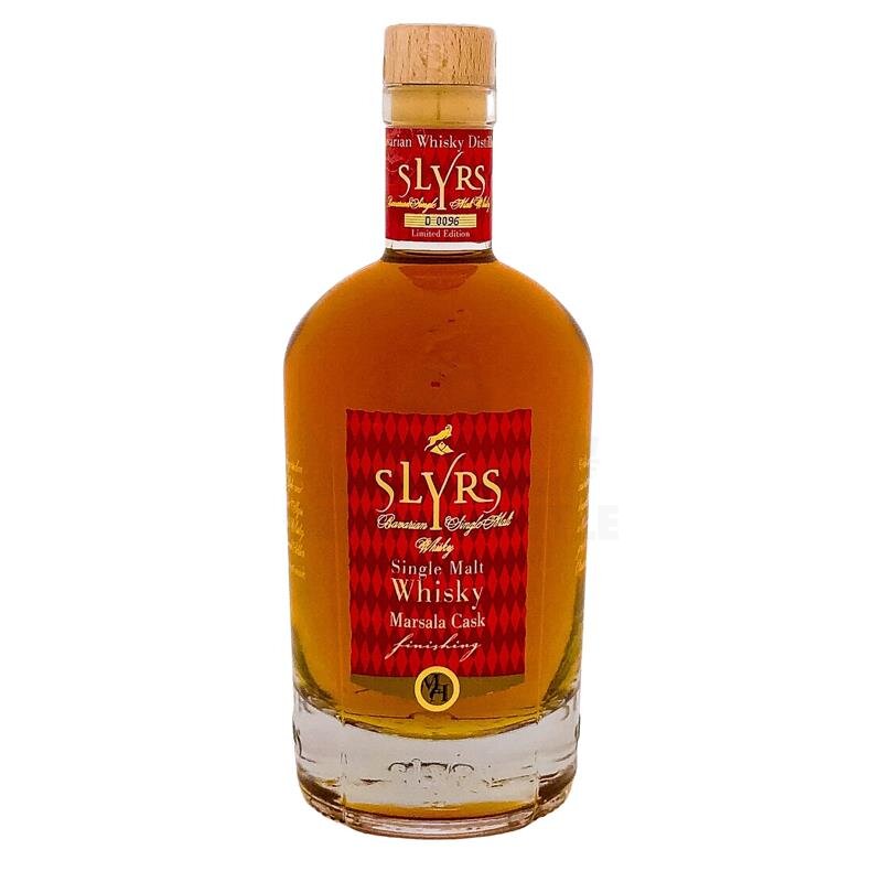 Slyrs Single Malt Whisky Marsala Cask Finish 46%vol. 350ml 46% Vol.