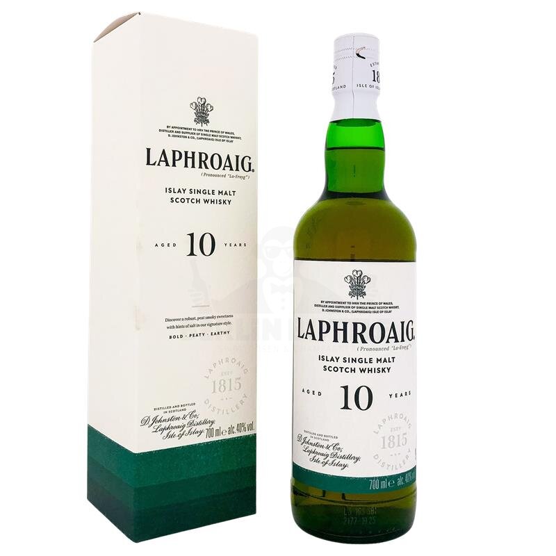 Laphroaig Box 700ml 40% 10 Edition Vol., + Years 33,49 2023 €