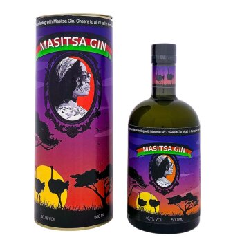 Masitsa Gin Edition #2 + Box 500ml 40,7% Vol.