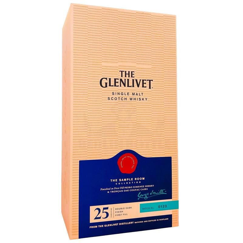 Glenlivet 25 Years The Sample Room + Box 700ml 43% Vol.