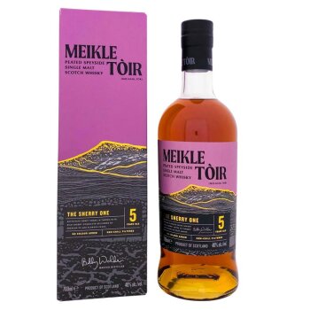 Meikle Toir 5 Years The Sherry One + Box 700ml 48% Vol.